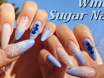 猫眼圣诞树美甲：璀璨冬日，指尖绽放节日魅力