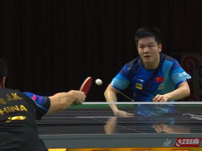 樊振东赢球后不忘吐槽自己